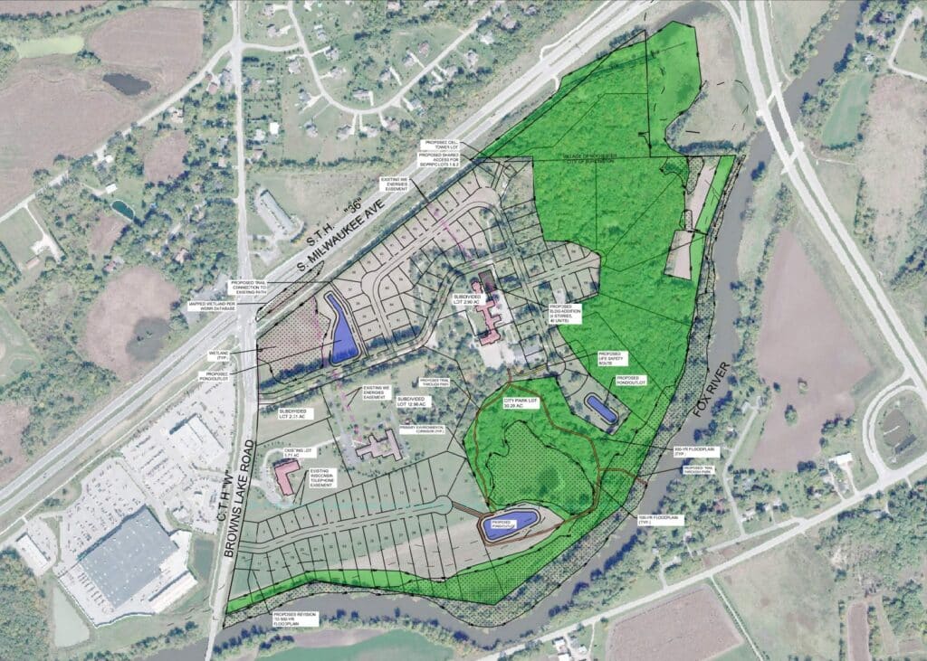Burlington is working with Bear Real Estate Group to develop new housing to the south wisconsin area